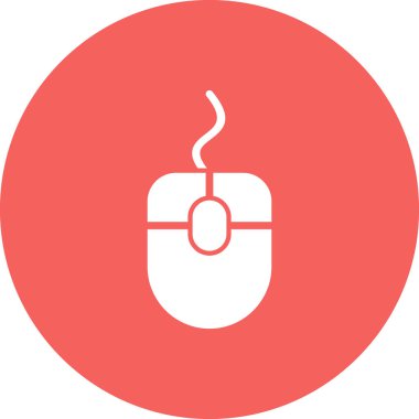Fare. Web simgesi basit illüstrasyon