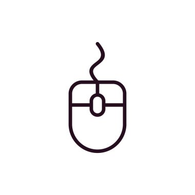 Fare. Web simgesi basit illüstrasyon