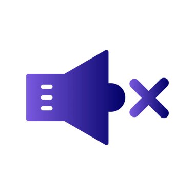 hoparlör simgesi, vektör illüstrasyonu