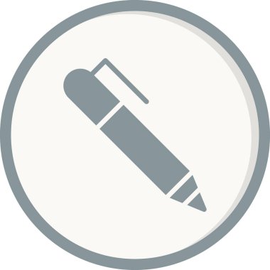 kalem simgesi vektör illüstrasyonu