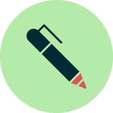 kalem simgesi vektör illüstrasyonu