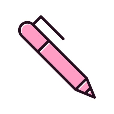 kalem simgesi vektör illüstrasyonu