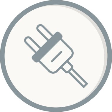 Fiş. Web simgesi basit illüstrasyon 