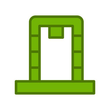 Tarayıcı ağ simgesi, illüstrasyon 