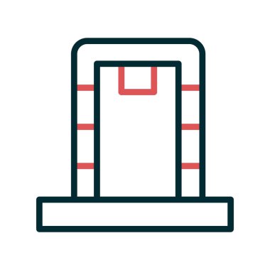 Tarayıcı ağ simgesi, illüstrasyon 