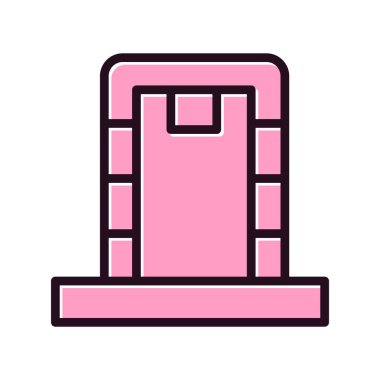 Tarayıcı ağ simgesi, illüstrasyon 