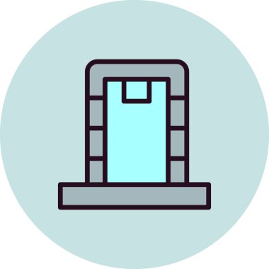 Tarayıcı ağ simgesi, illüstrasyon 