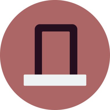 Tarayıcı ağ simgesi, illüstrasyon 