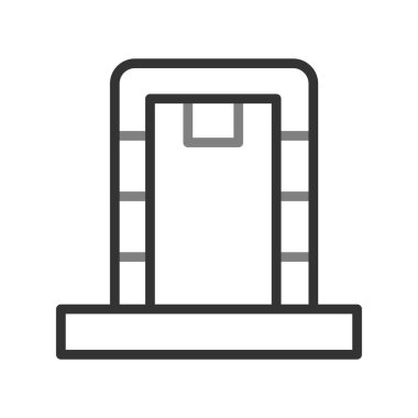 Tarayıcı ağ simgesi, illüstrasyon 