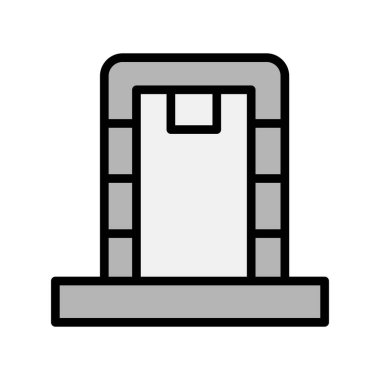 Tarayıcı ağ simgesi, illüstrasyon 