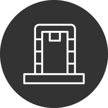 Tarayıcı ağ simgesi, illüstrasyon 