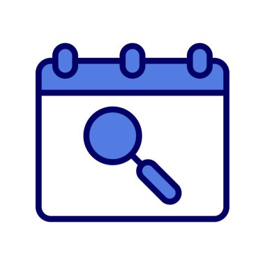 arama web simgesi illüstrasyonu