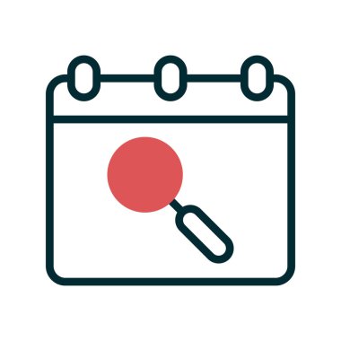 arama web simgesi illüstrasyonu