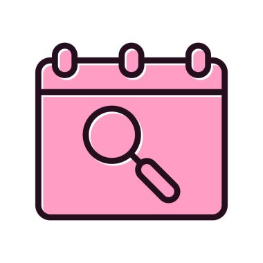 arama web simgesi illüstrasyonu