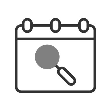 arama web simgesi illüstrasyonu