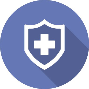 kalkan vektör çizim çizgisi simgesi