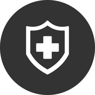 kalkan vektör çizim çizgisi simgesi