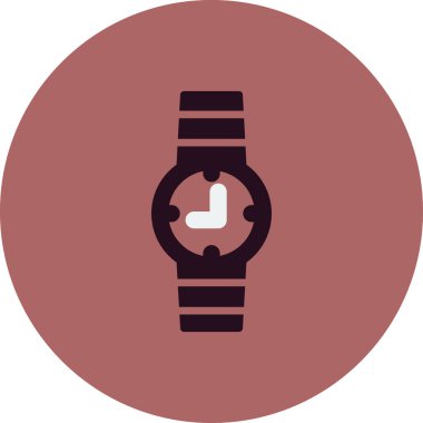 Kol saati. Web simgesi basit tasarım