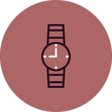 Kol saati. Web simgesi basit tasarım