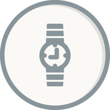 Kol saati. Web simgesi basit tasarım