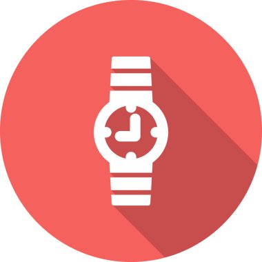 Kol saati. Web simgesi basit tasarım
