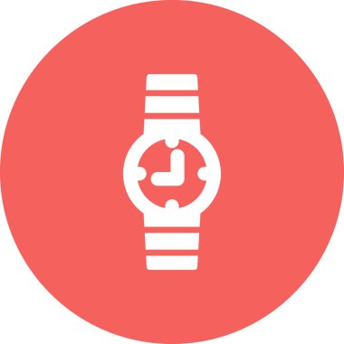Kol saati. Web simgesi basit tasarım
