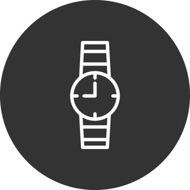 Kol saati. Web simgesi basit tasarım
