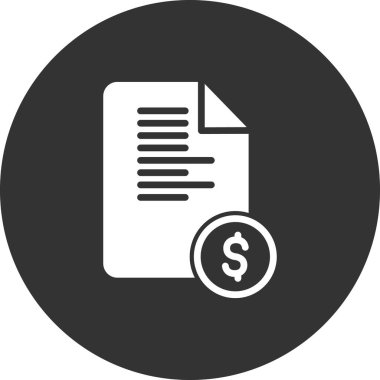 Bill simgesi vektörü web ve mobil uygulama tasarımınız için beyaz arkaplanda izole edildi, pano logosu kavramı