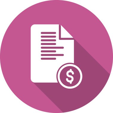 Bill simgesi vektörü web ve mobil uygulama tasarımınız için beyaz arkaplanda izole edildi, pano logosu kavramı