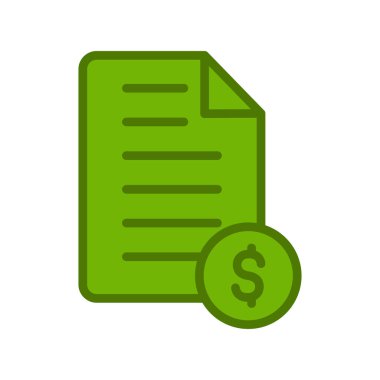 Bill simgesi vektörü web ve mobil uygulama tasarımınız için beyaz arkaplanda izole edildi, pano logosu kavramı