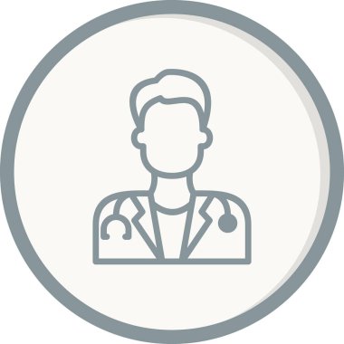 Doktor simge vektör çizim