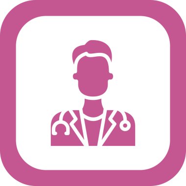 Doktor simge vektör çizim