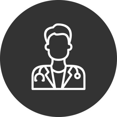 Doktor simge vektör çizim