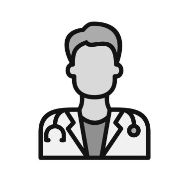 Doktor simge vektör çizim