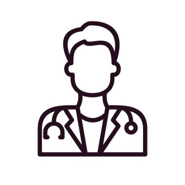 Doktor simge vektör çizim