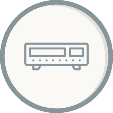 DVD Player vektör simgesi