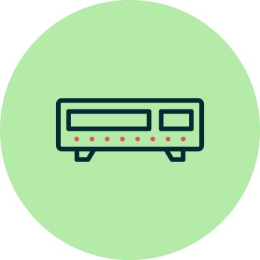 DVD Player vektör simgesi