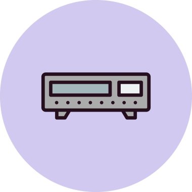 DVD Player vektör simgesi