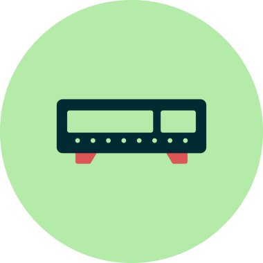 DVD Player vektör simgesi