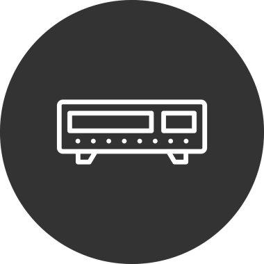 DVD Player vektör simgesi