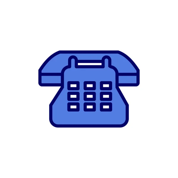 Telefon Symbol Vektor Illustration Design — Stockvektor