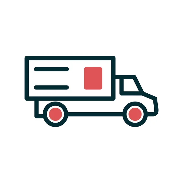 Truck Modern Icon Vector Illustration — Stockvector