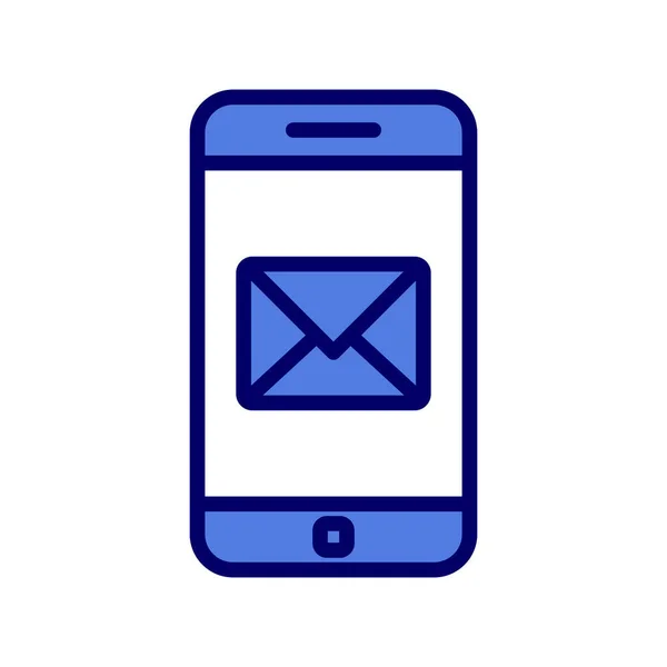 Mobile Mail Icon Email Message Symbol — стоковый вектор