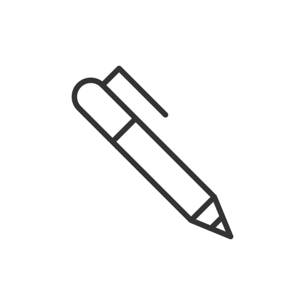 Pen Icon Vector Illustration — Stock Vector