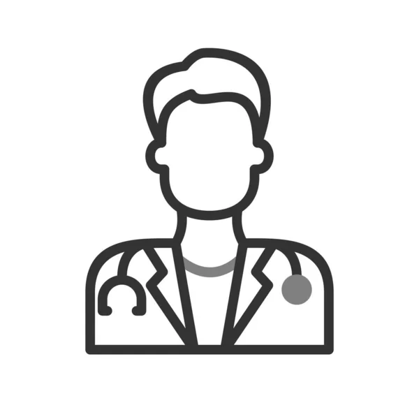 Ilustración Vectorial Del Icono Médico — Vector de stock