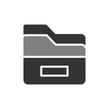 Dosya. Web simgesi basit illüstrasyon