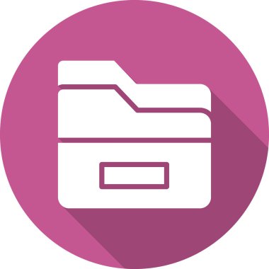 Dosya. Web simgesi basit illüstrasyon