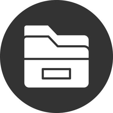 Dosya. Web simgesi basit illüstrasyon