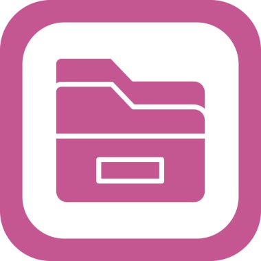 Dosya. Web simgesi basit illüstrasyon