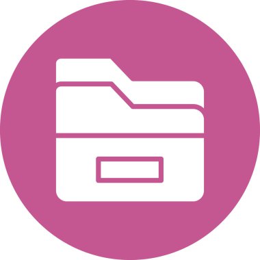 Dosya. Web simgesi basit illüstrasyon